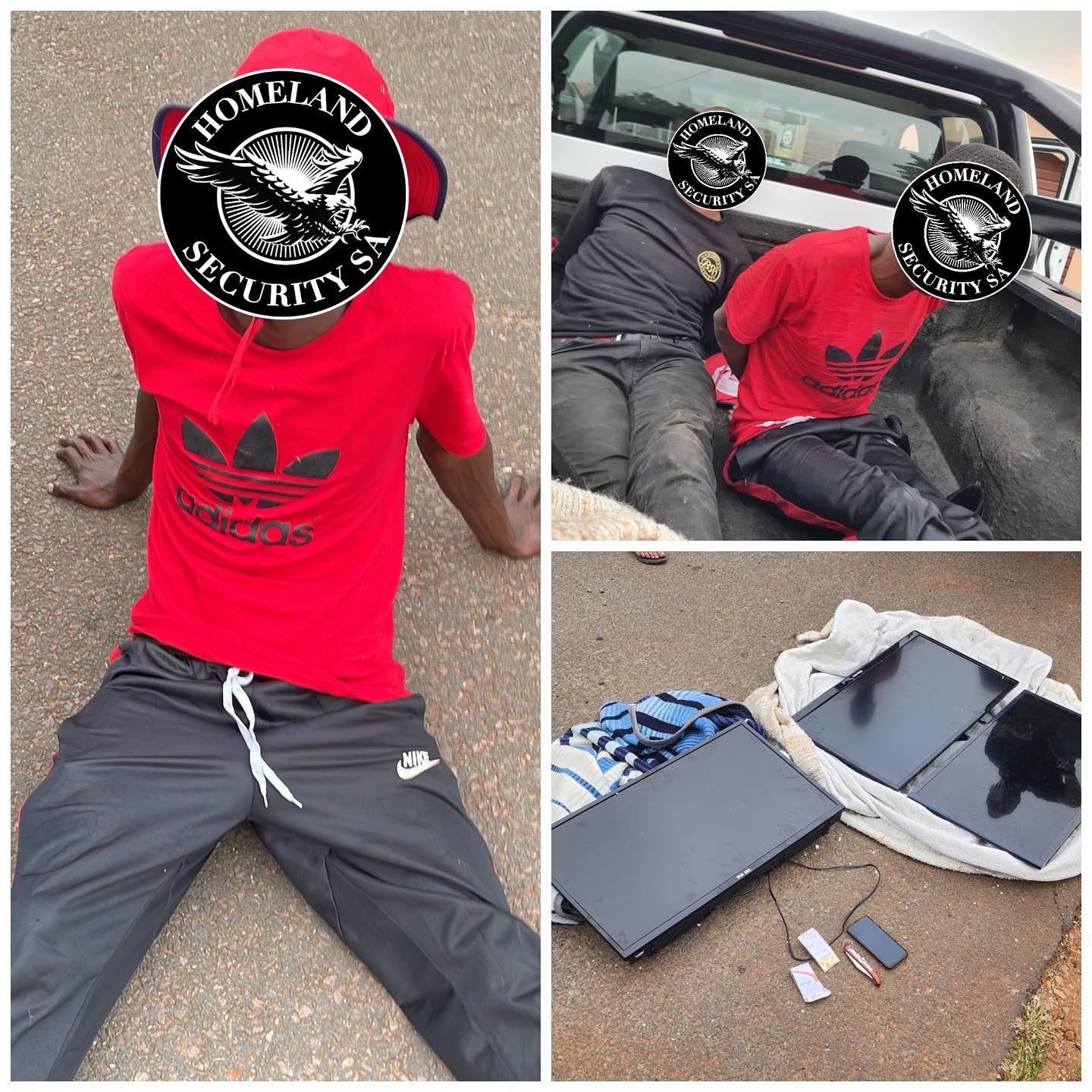 2x Suspects arrested for house break-ins and theft – Homeland Security SA